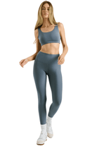 Year of Ours Recycled High Rise Sport Legging Steel Grey