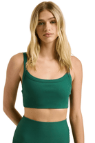 Year of Ours Ribbed Bralette 2.0 Forest