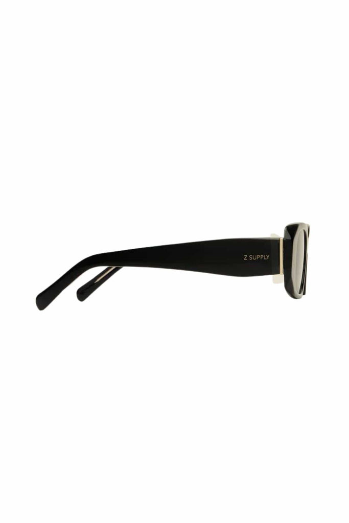 Z Supply Off Duty Sunglasses Polished Black Gradient