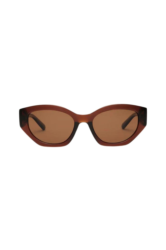Z Supply Love Sick Sunglasses Chestnut Brown Polarized