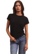 Z Supply Modern Slub Tee Black