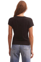 Z Supply Modern V-Neck Tee Black