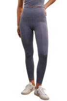 Z Supply Good Form Rib 7/8 Legging Blue Ash