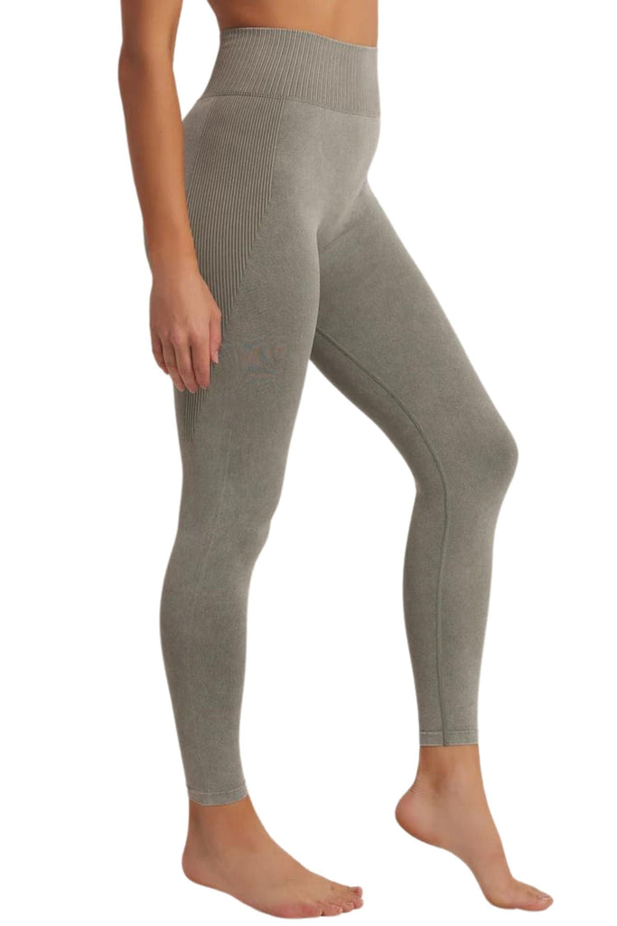 Z Supply Wash Out 7/8 Leggings Olive Crush