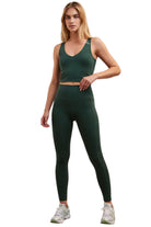 Z Supply V-Neck Longline Tank Cyprus Green