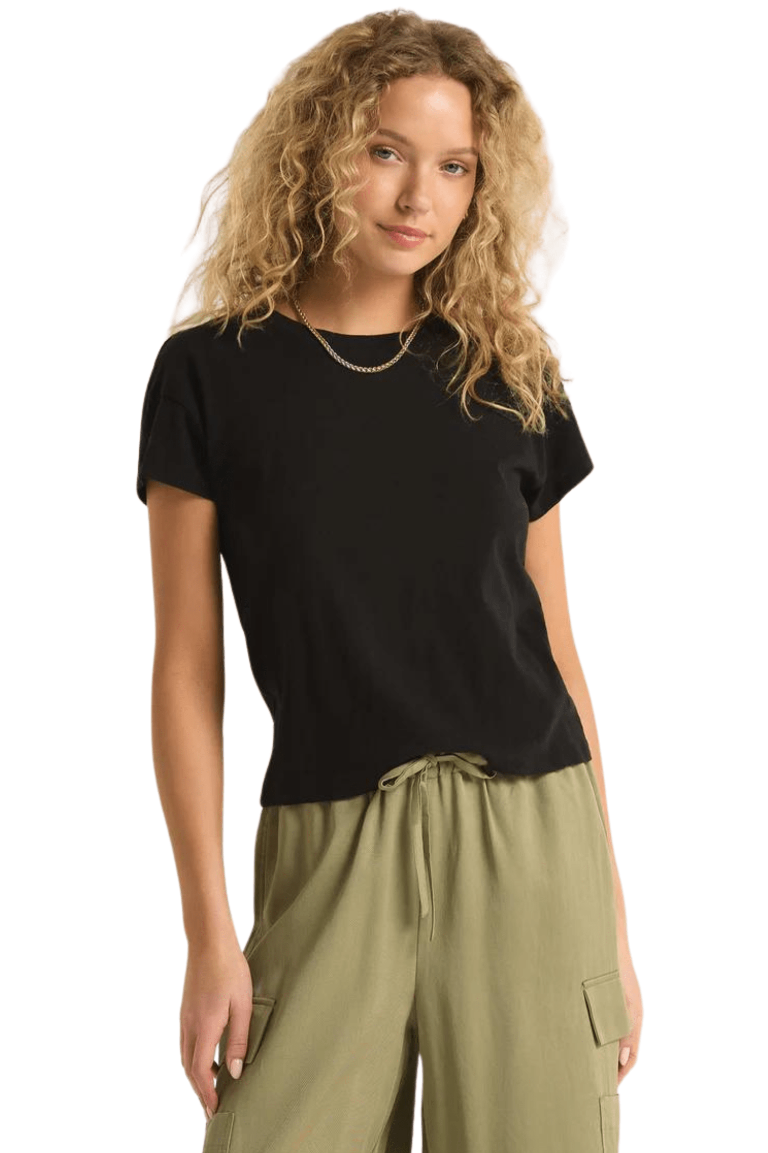 Z Supply Modern Slub Tee Black