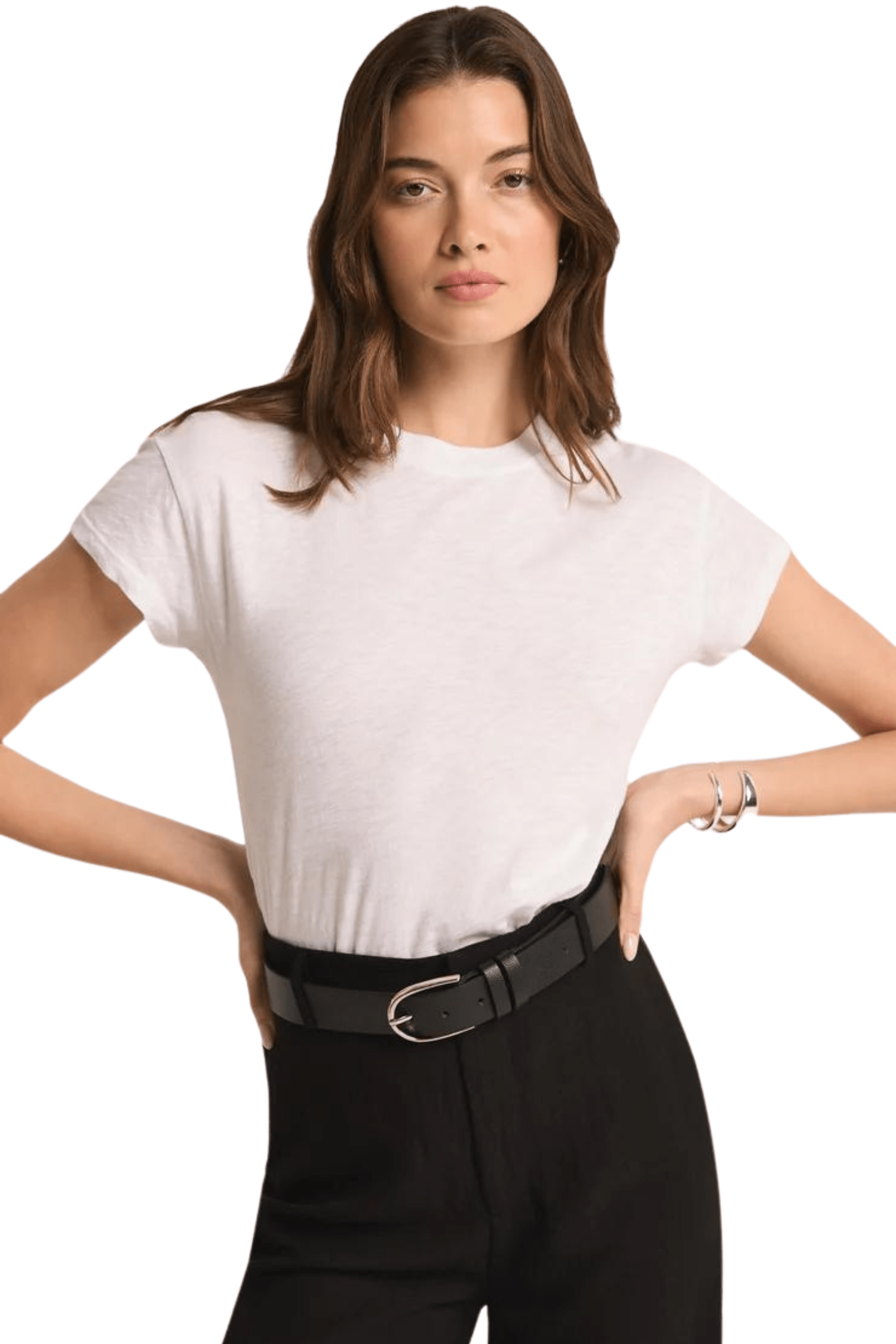 Z Supply Modern Slub Tee White