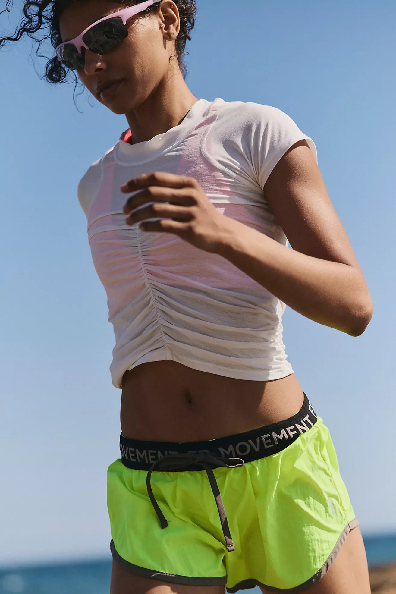 Tempo Ruched Short Sleeve