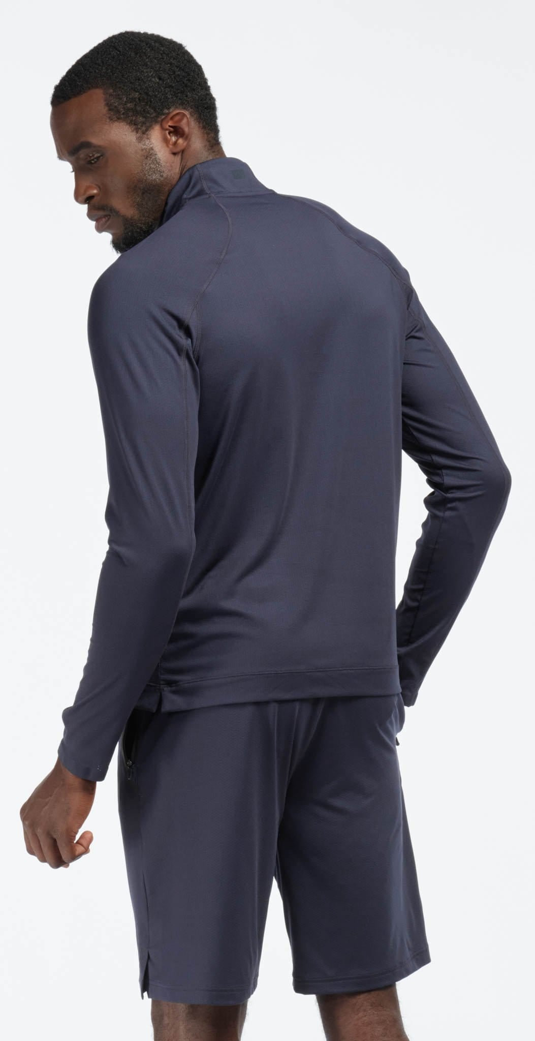 Rhone Courtside Performance 1/4 Zip Navy
