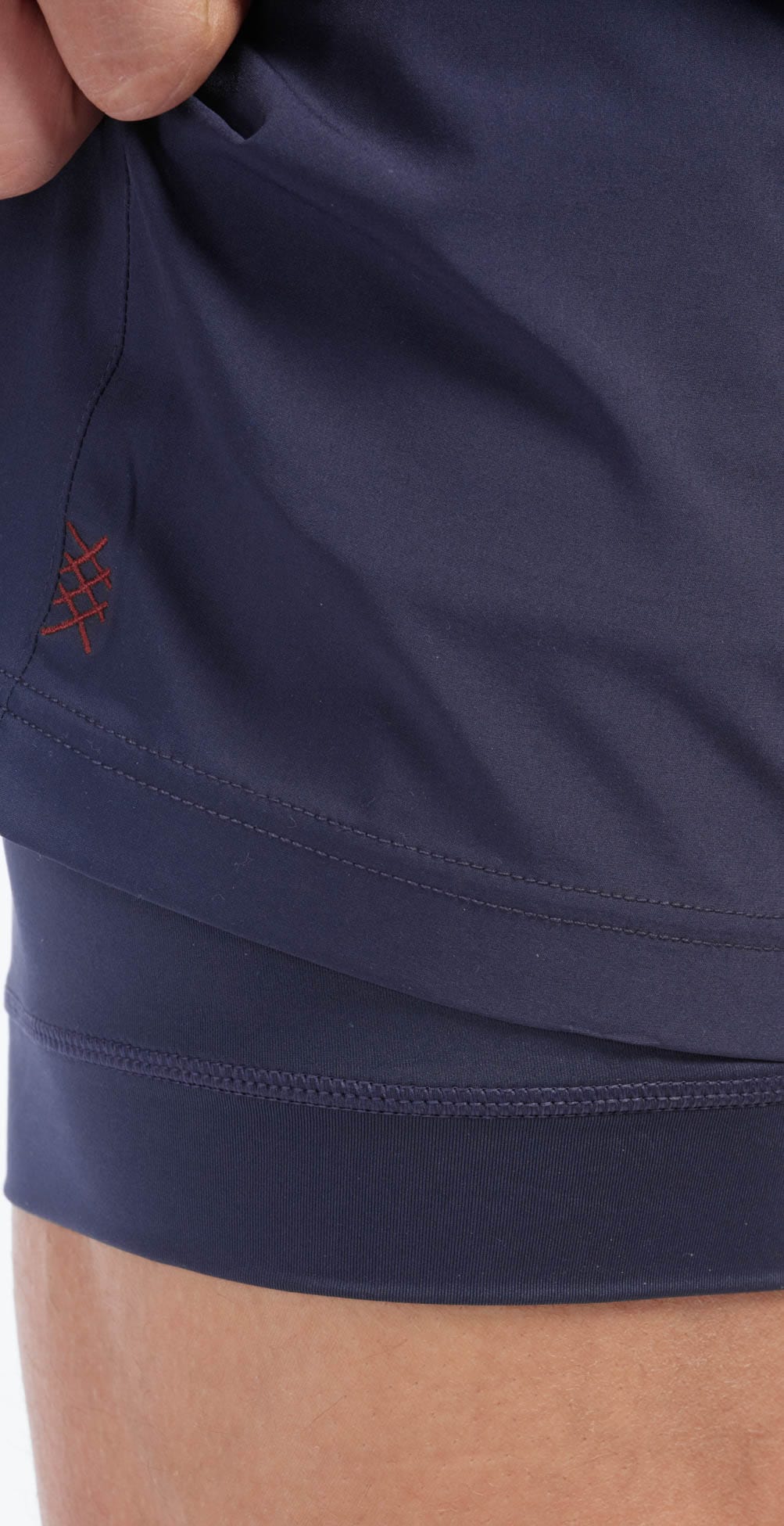 Rhone 9" Mako Short Lined Navy