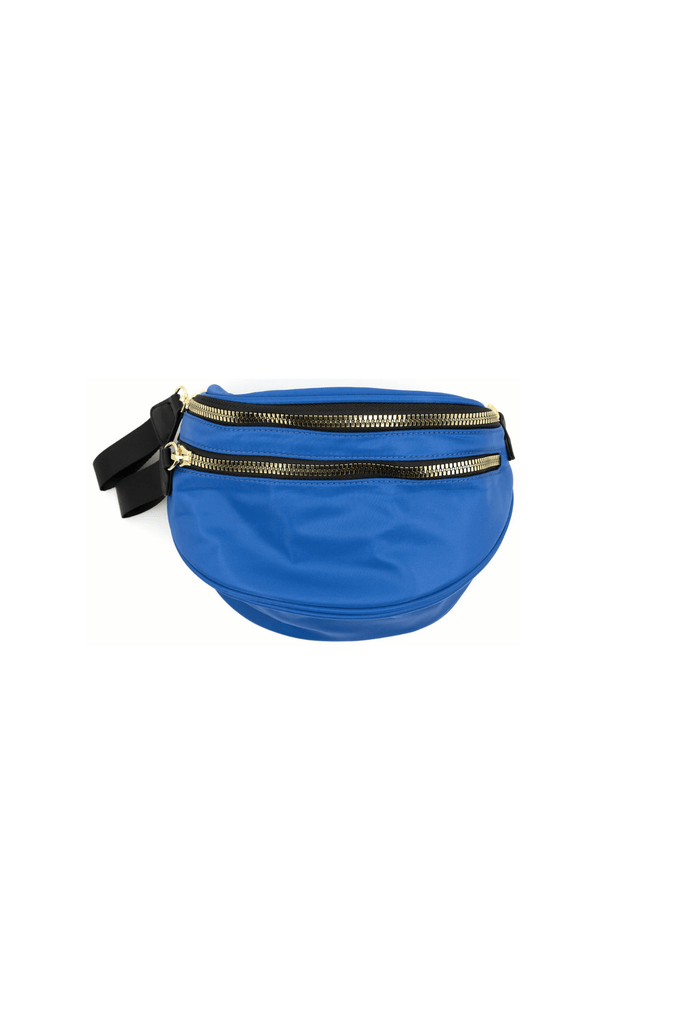 BC Handbags Nylon Fanny Pack Blue