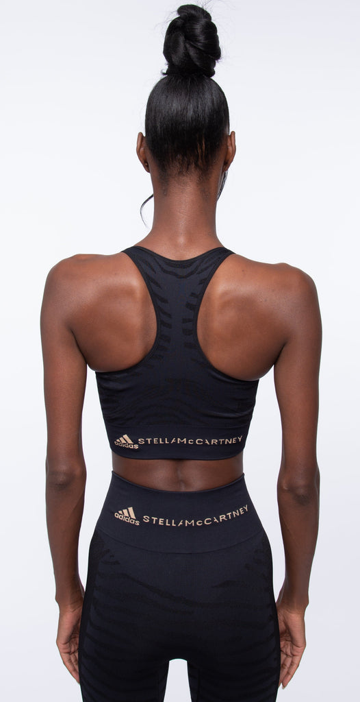 Adidas by StellaMcCartney Truepurpose Seamless Yoga Bra Black