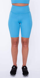 Girlfriend Collective High-Rise Bike Short Haze