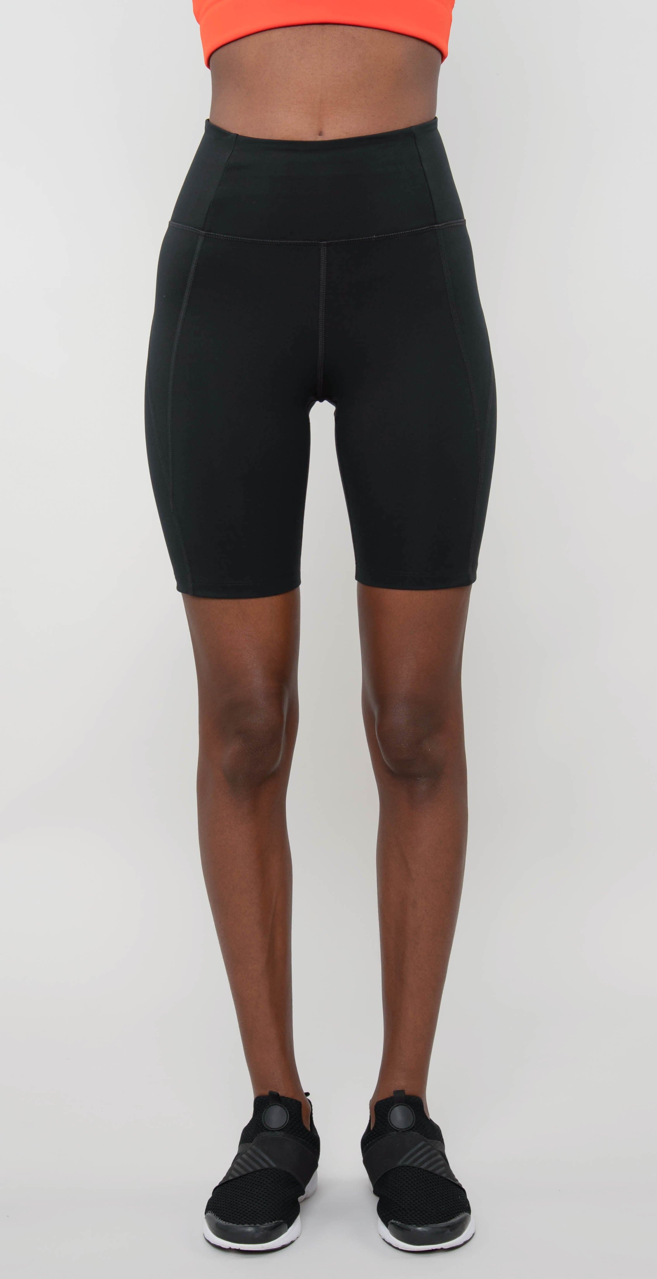 Girlfriend Collective High-Rise Bike Short Black