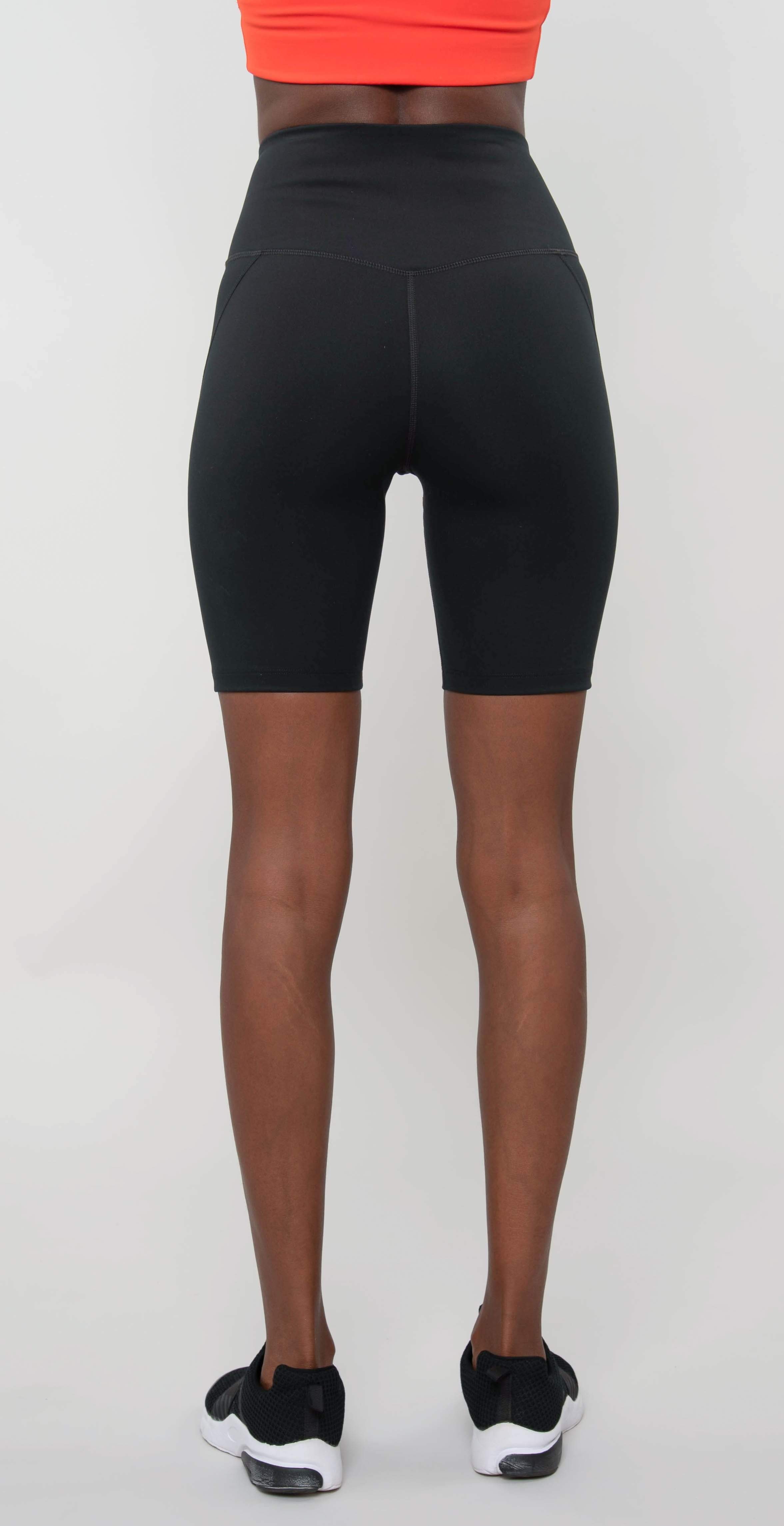 Girlfriend Collective High-Rise Bike Short Black
