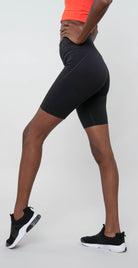 Girlfriend Collective High-Rise Bike Short Black