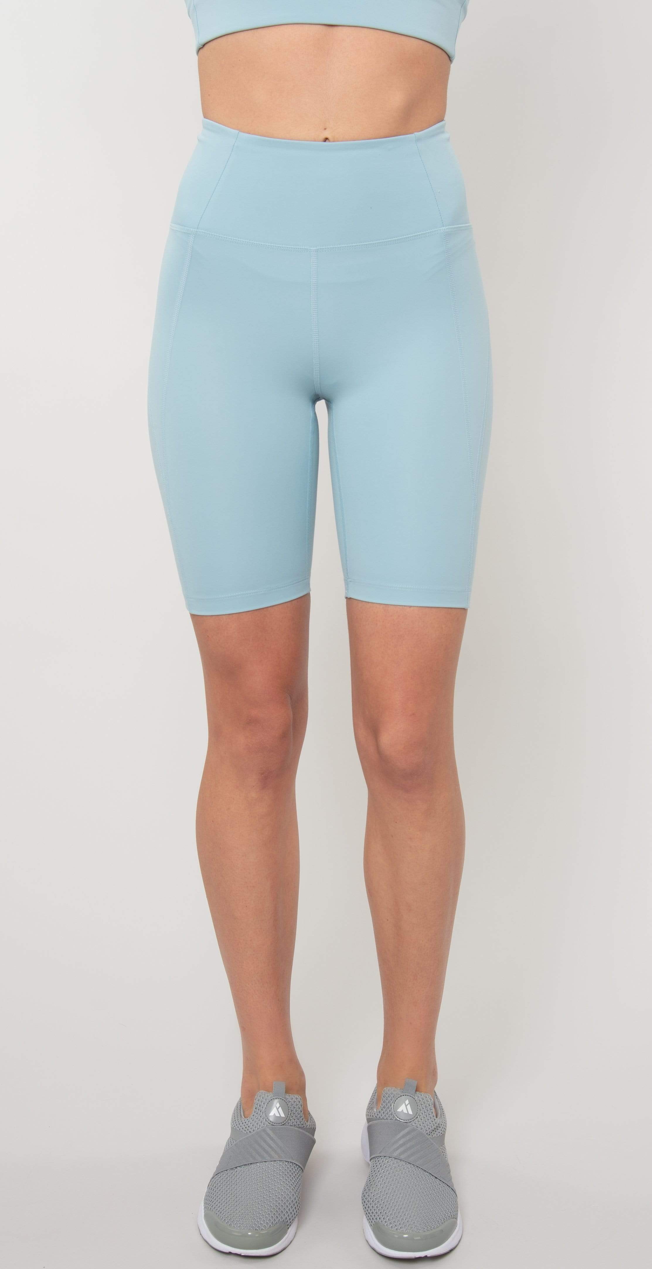 Girlfriend Collective High-Rise Bike Short Sky