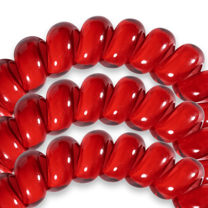Large Teleties Scarlet Red