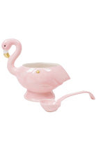 8 Oak Lane Flamingo Punch Bowl Pink Flamingo