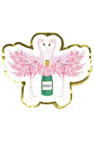 8 Oak Lane Napkins Flamingo