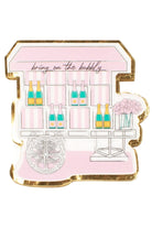 8 Oak Lane Napkins Rose