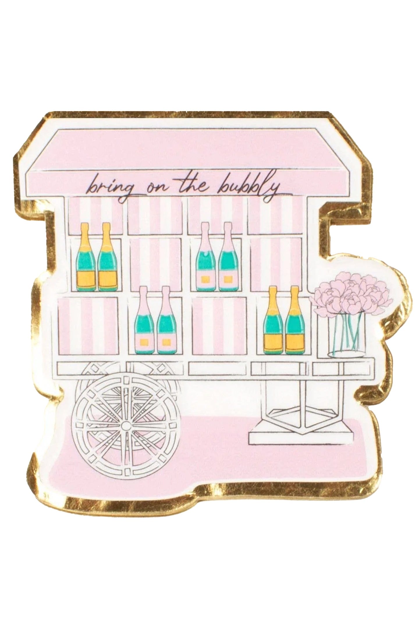 8 Oak Lane Napkins Rose