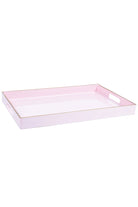 8 Oak Lane Rectangular Tray Pink