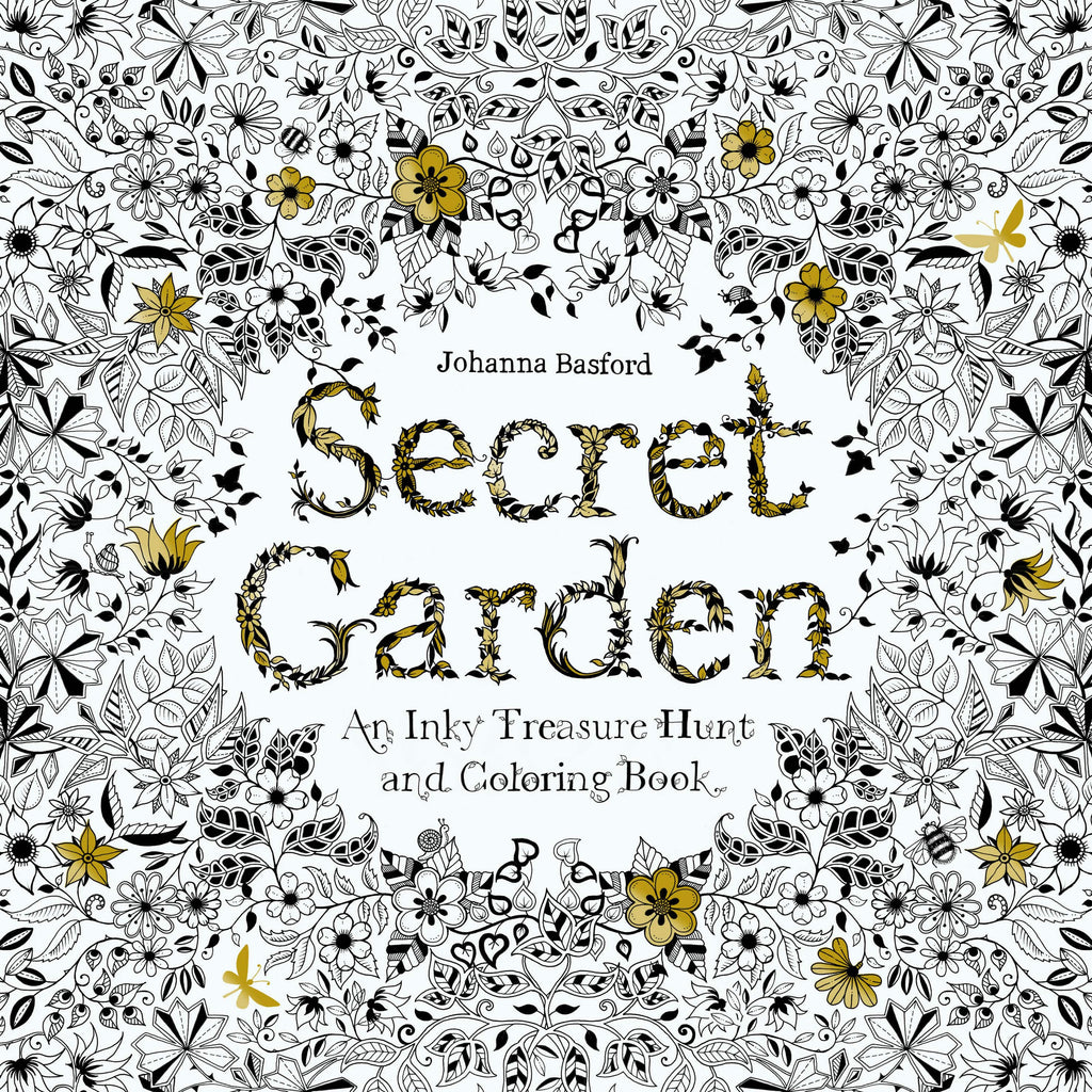 Chronicle Books Secret Garden Coloring Book