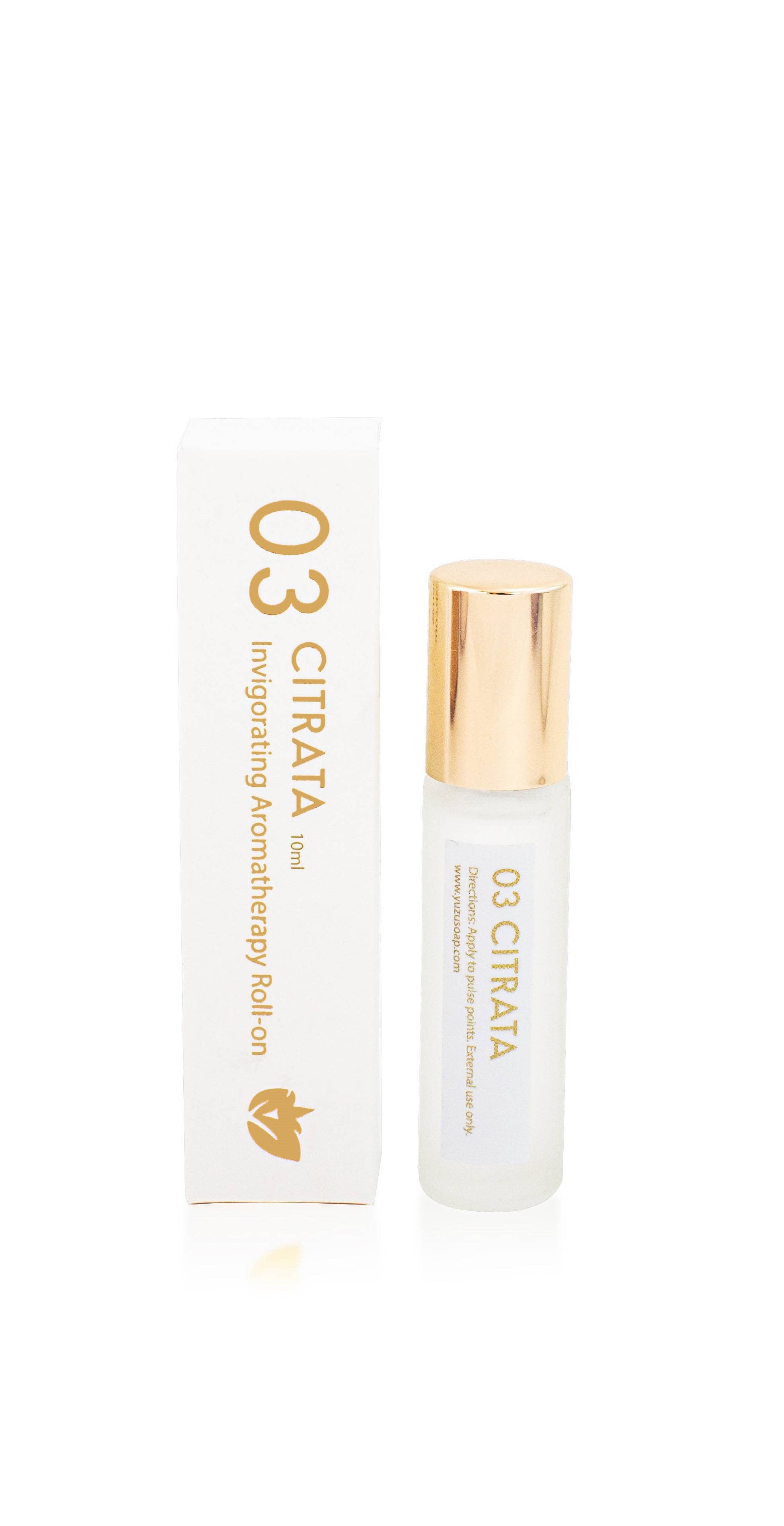 Yuzu Soap Aromatherapy Roll-Ons Citrata