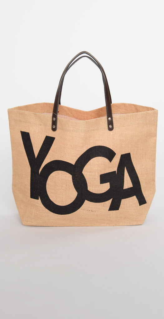 Santa Barbara Yoga Jute Bag