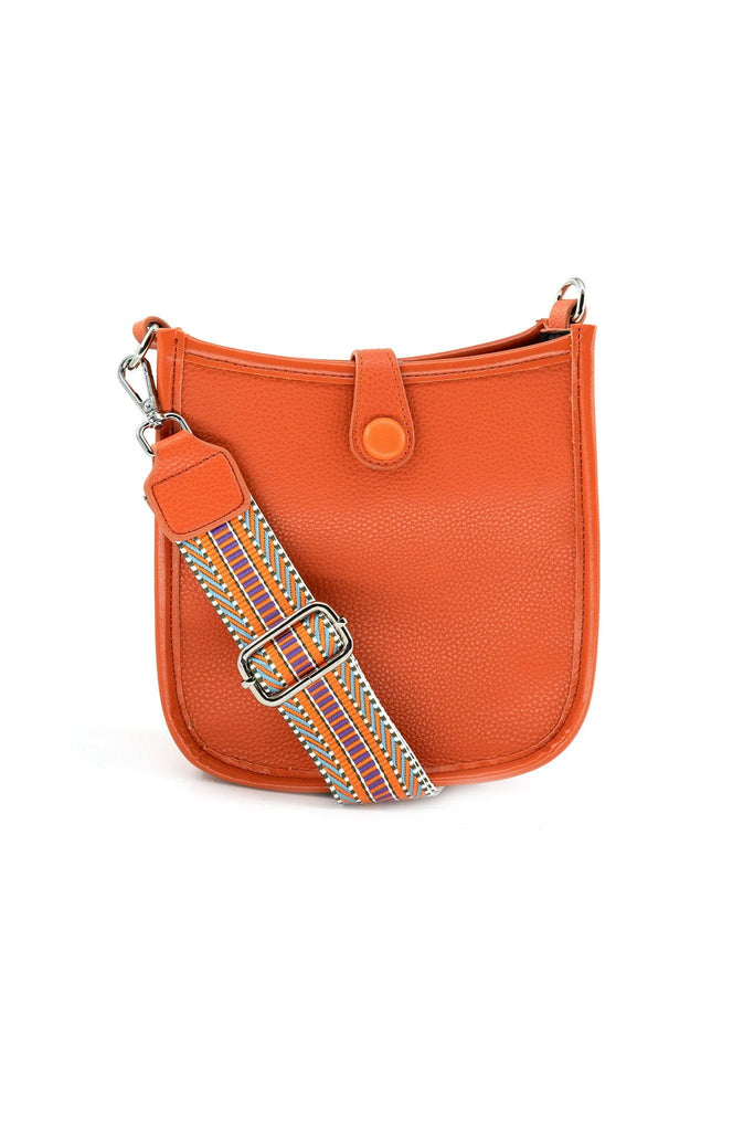 BC Handbags Mini Messenger Bag Orange