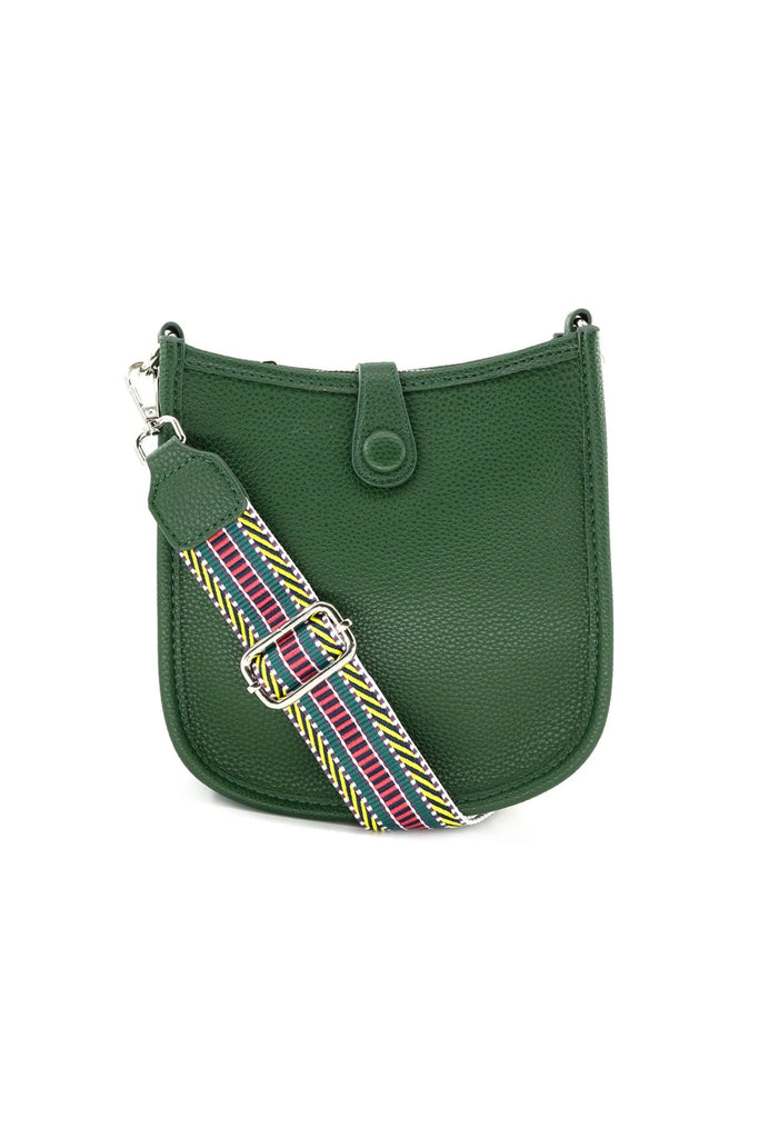 BC Handbags Mini Messenger Bag Dark Green