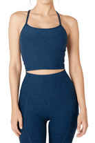Beyond Yoga Space Dye Slim Racerback Cropped Tank Nocturnal Navy