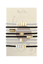 By Lilla Turtleneck Bracelet Stack