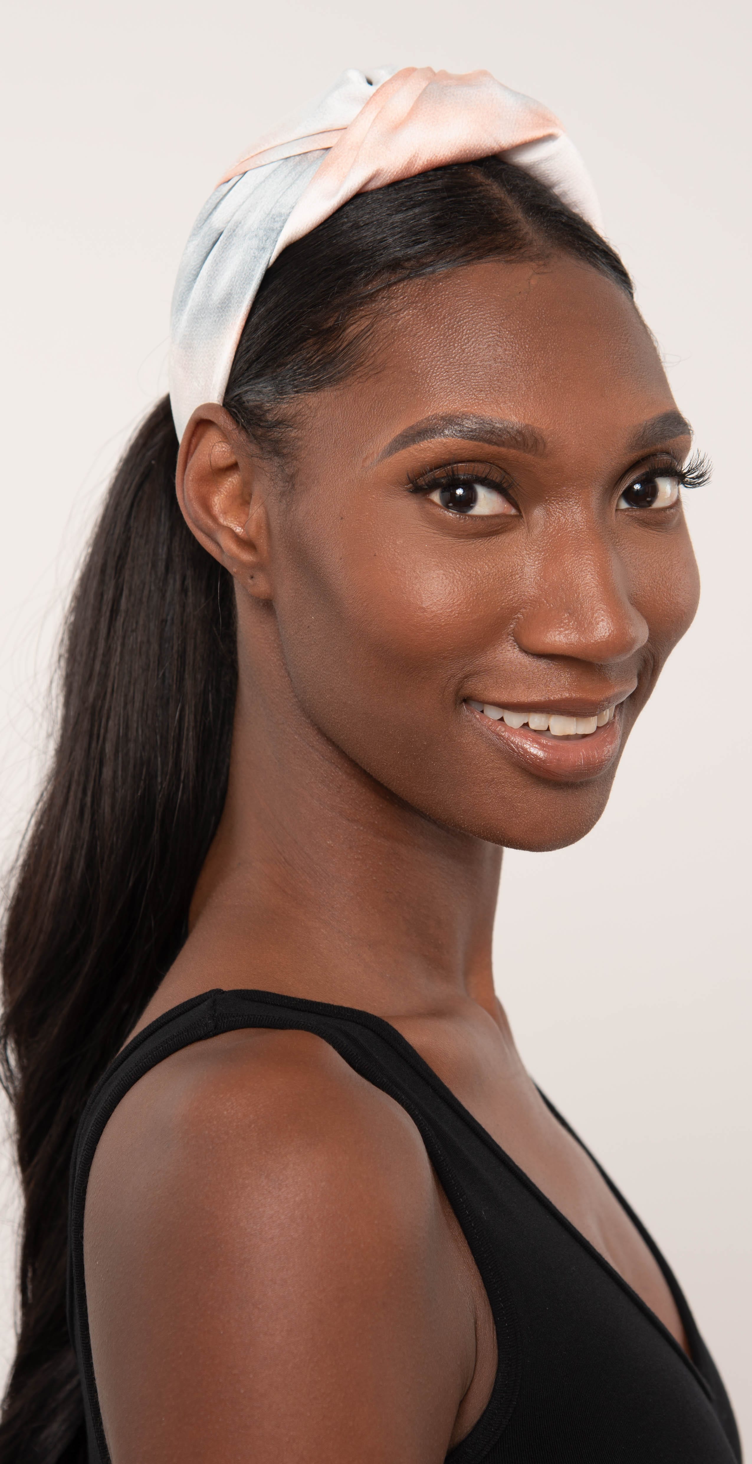 Dainty Ivy Tie Dye Twisted Headband