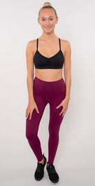 Catleya Garnet 7/8 High Waist Legging