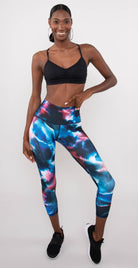 Catleya Jimi 7/8 High Waist Leggings Navy Tie Dye