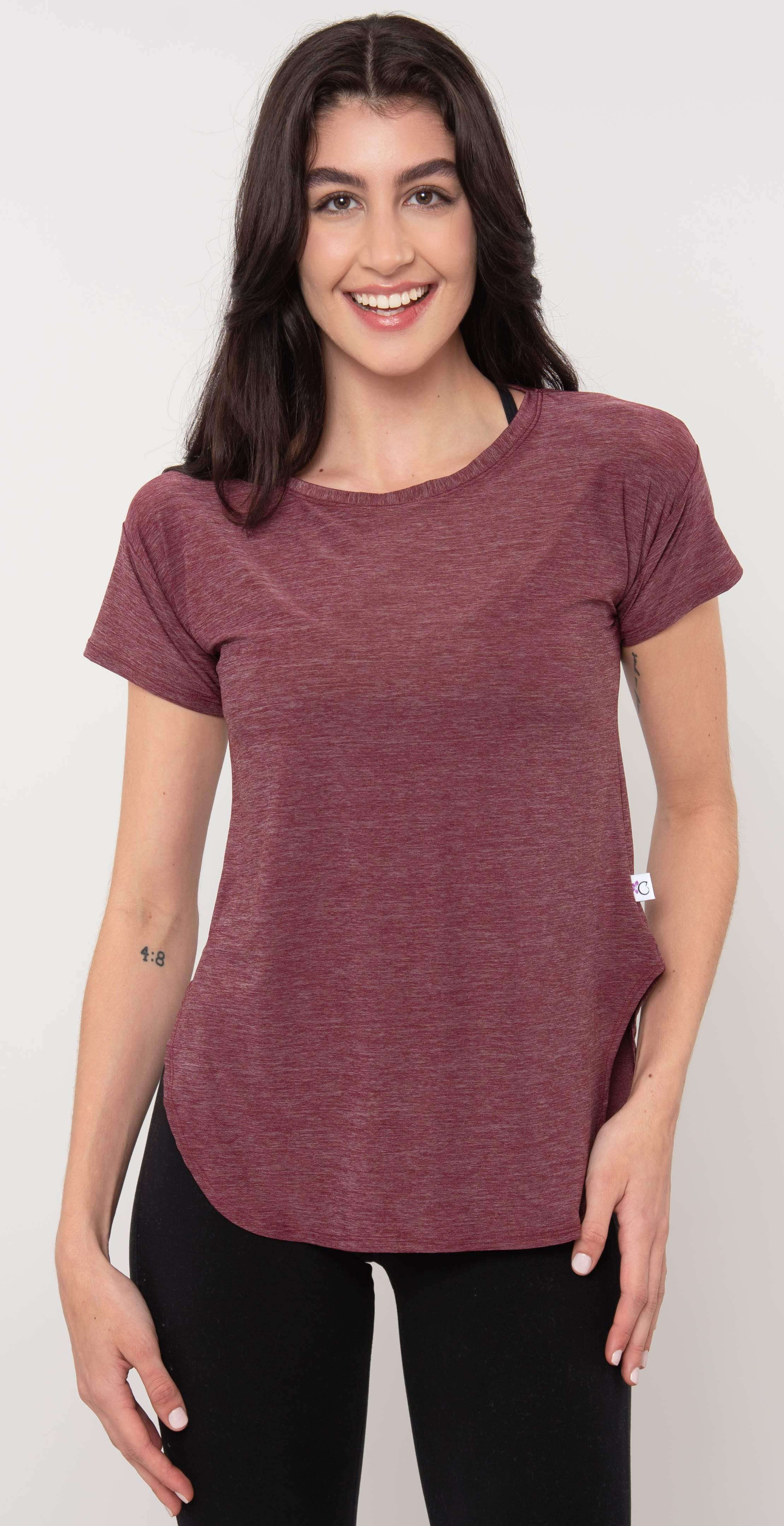 Catleya Erica Short Sleeve Top Brick