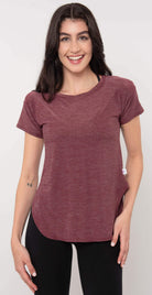 Catleya Erica Short Sleeve Top Brick
