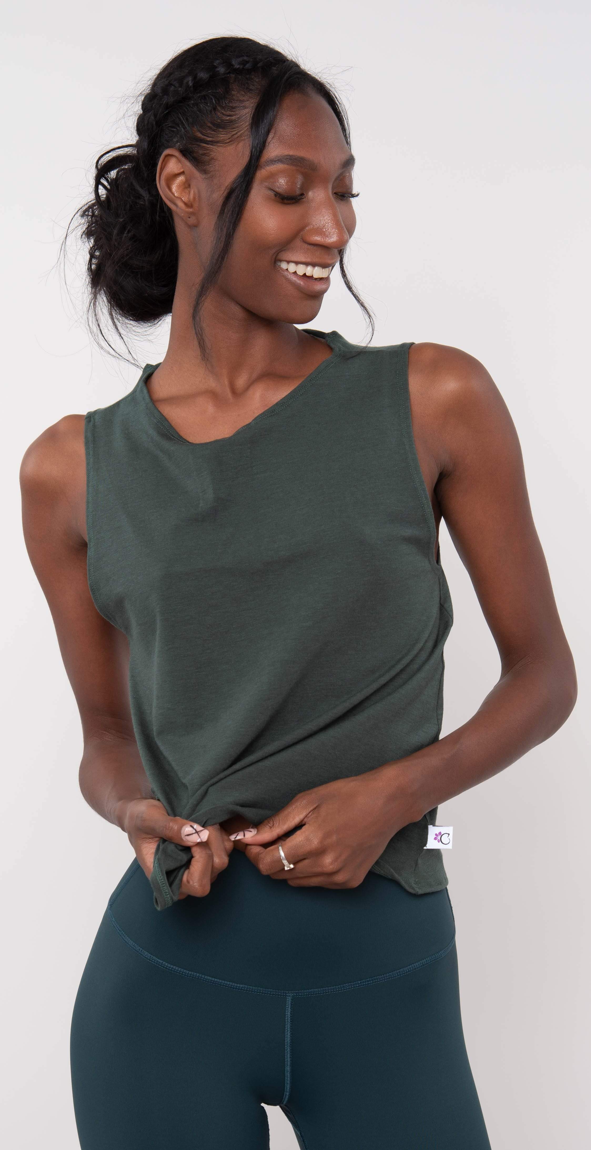 Catleya Emma V-Back Tank Pine