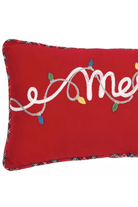 C&F Pillow Merry Lights