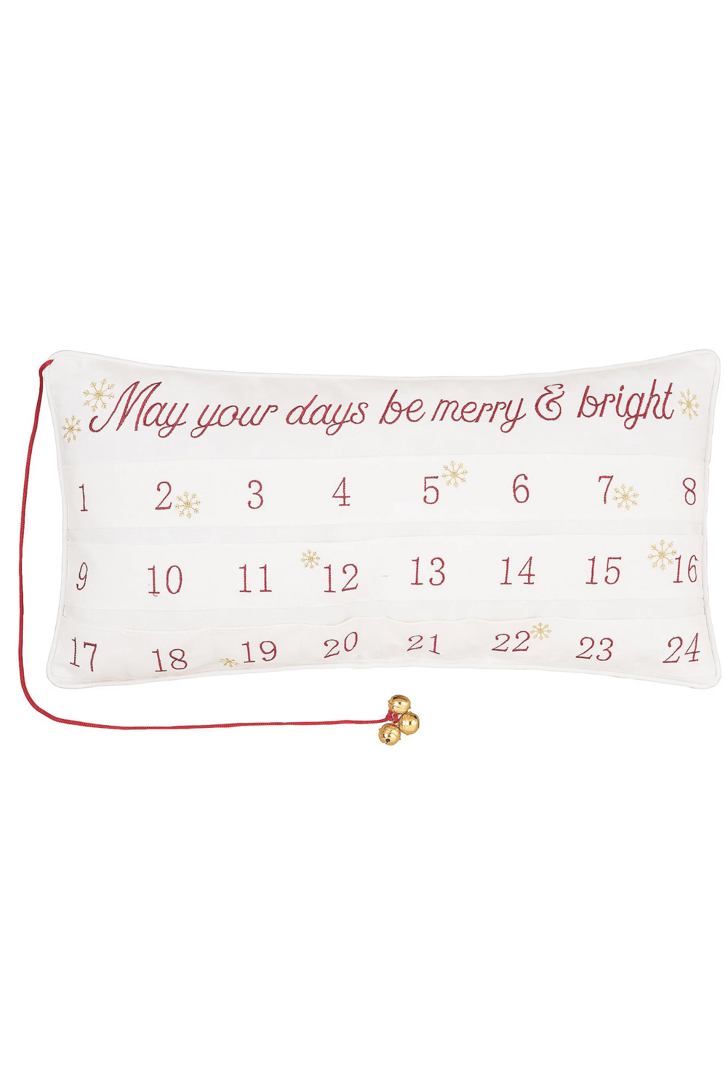 C&F Pillow Merry Bright Advent