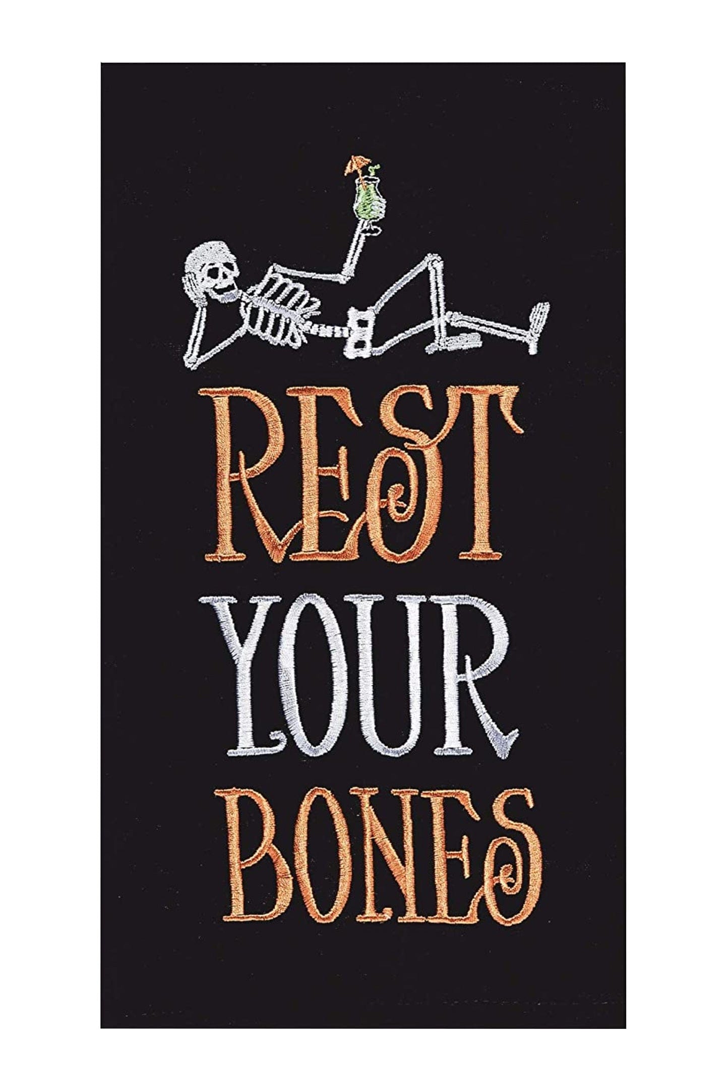C&F Kitchen Towel Rest Your Bones