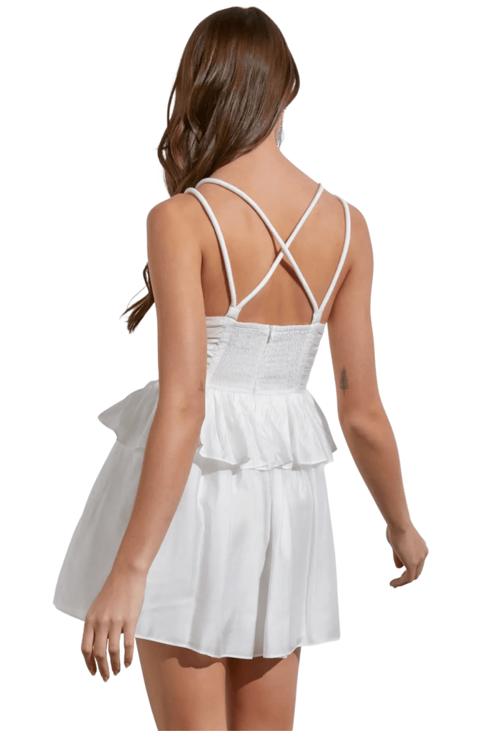 Do+Be Collection Strappy Romper White