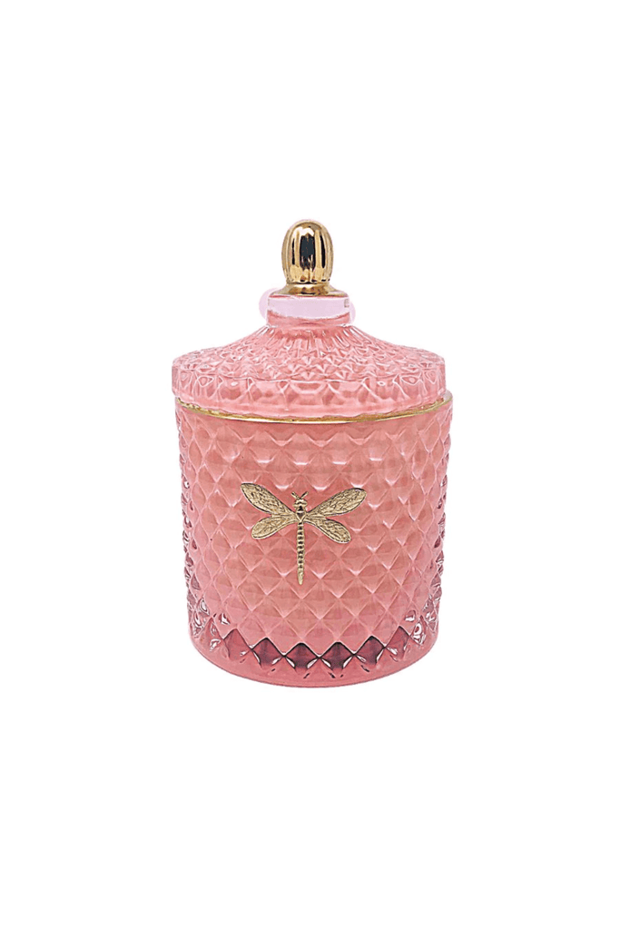 Dragonfly Fragrances Bella Candle Blush & Gold Pear & Water Lily