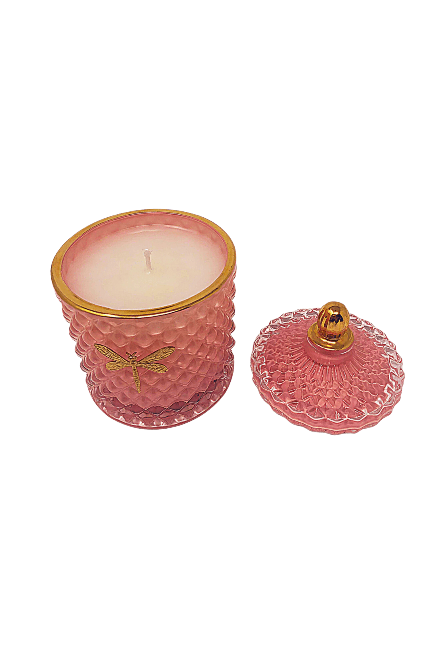 Dragonfly Fragrances Bella Candle Blush & Gold Pear & Water Lily