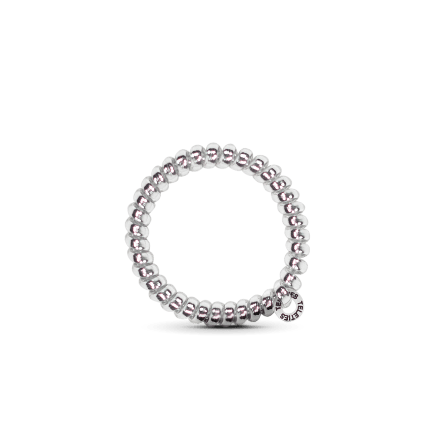 Small Teleties Electric Silver