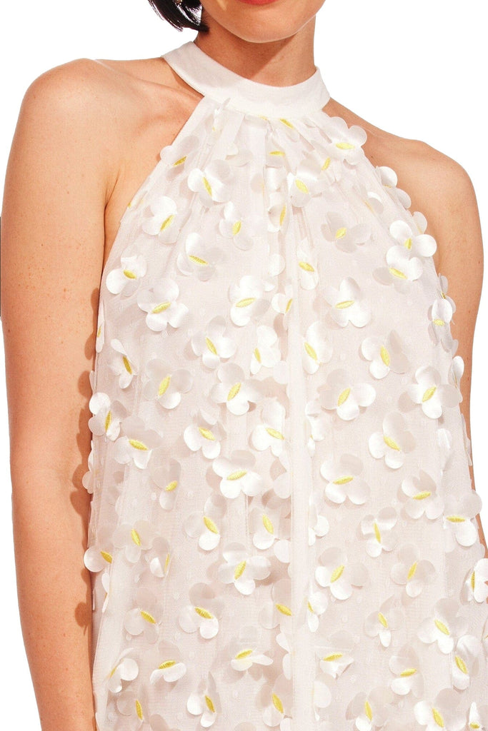 Eva Franco Halter Swing Mini Dress - Daffodil Petal *LIMITED EDITION