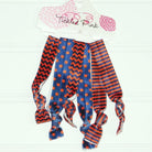Gameday Hair Tie Set - Navy/Orange