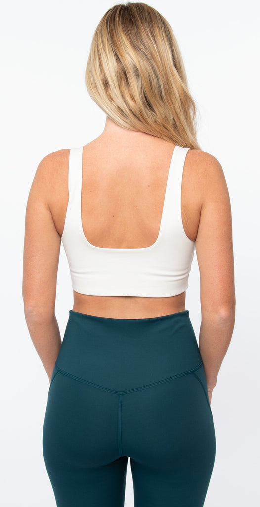 Girlfriend Collective Tommy Bra Ivory